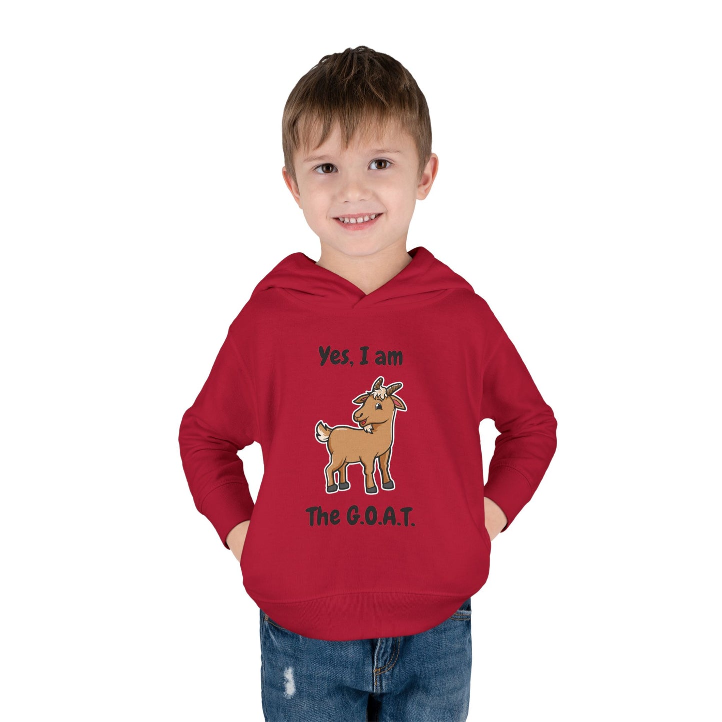 I am The G.O.A.T. Toddler Hoodie