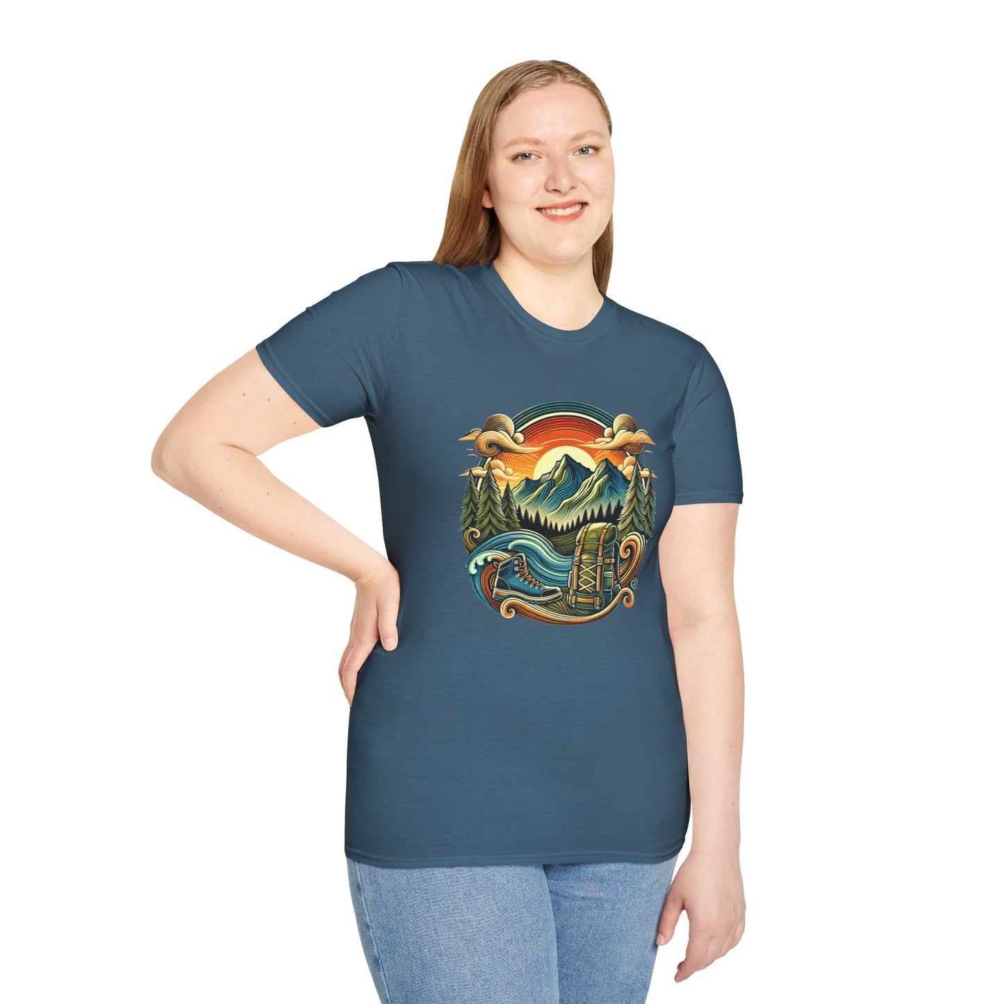 Adventure Mom High Contrast Tee