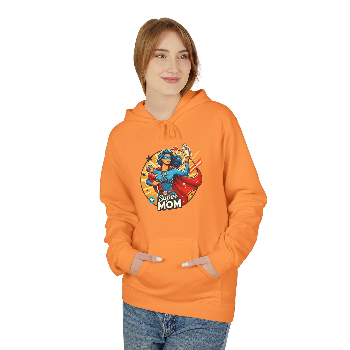 Mom of Steel Fleece Hoodie
