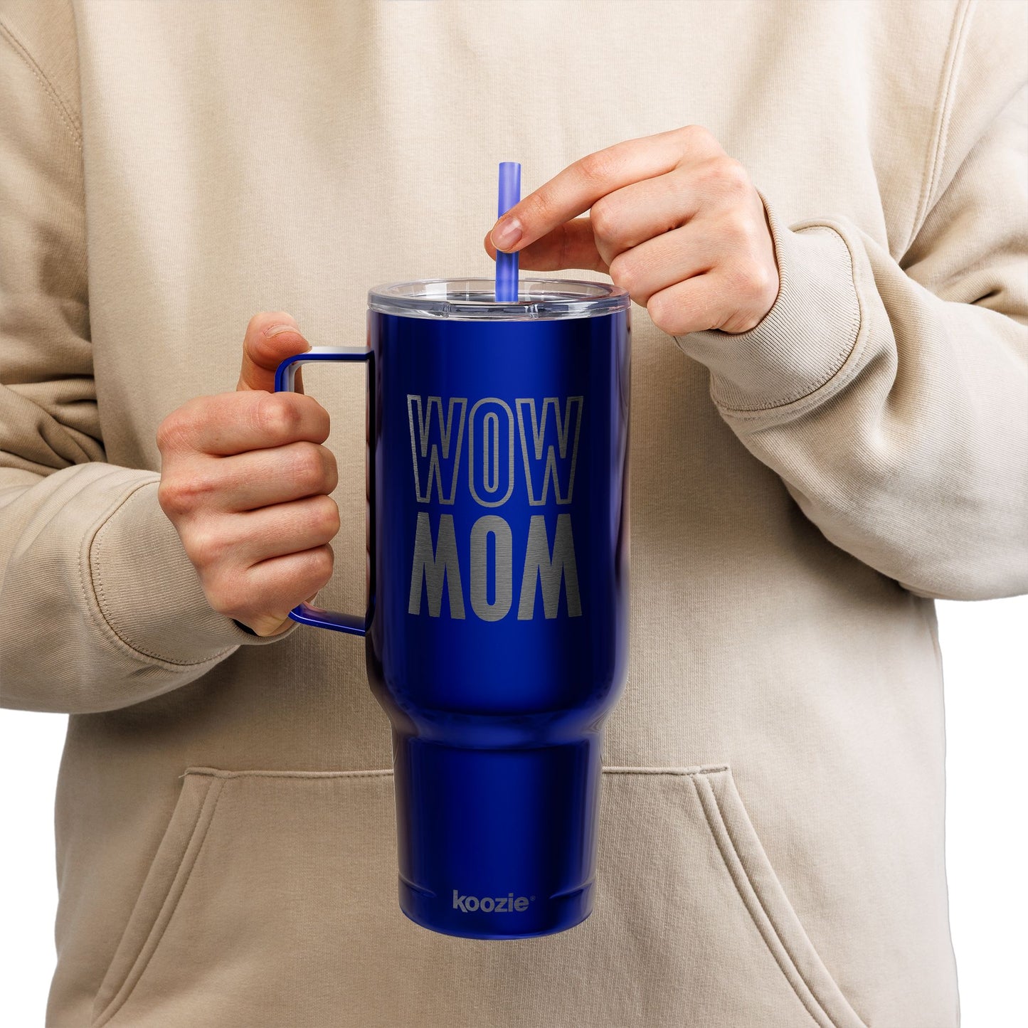 WOW MOM Tumbler, 40oz (Engraved)