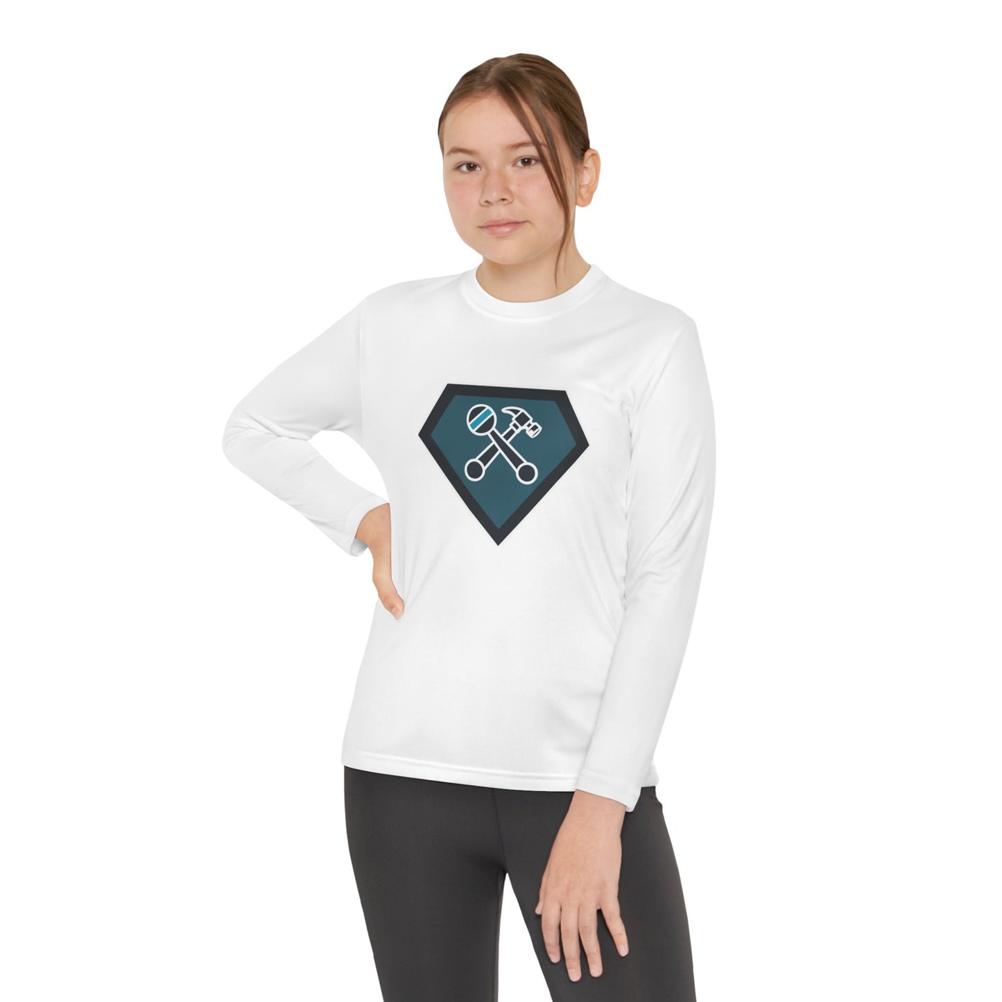 Super Kid Youth Long Sleeve Competitor Tee