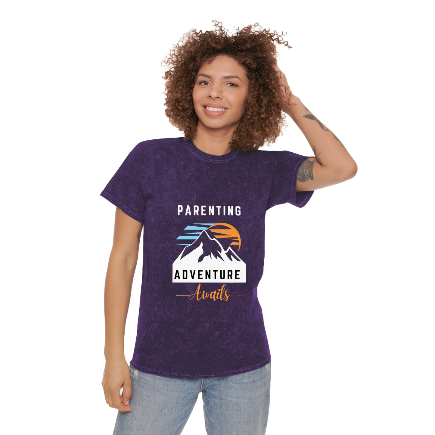 Adventure of Parenting Mineral Wash Tee Mineral Purple S T-Shirt