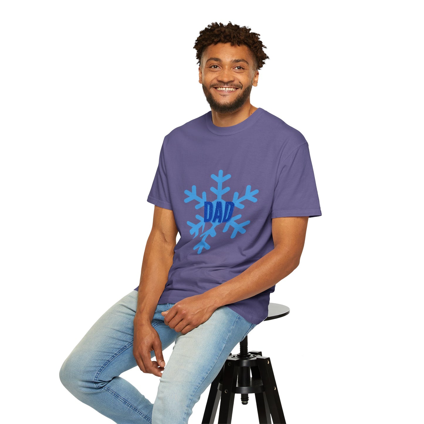 Cool Dad Snowed In Tee Grape T-Shirt