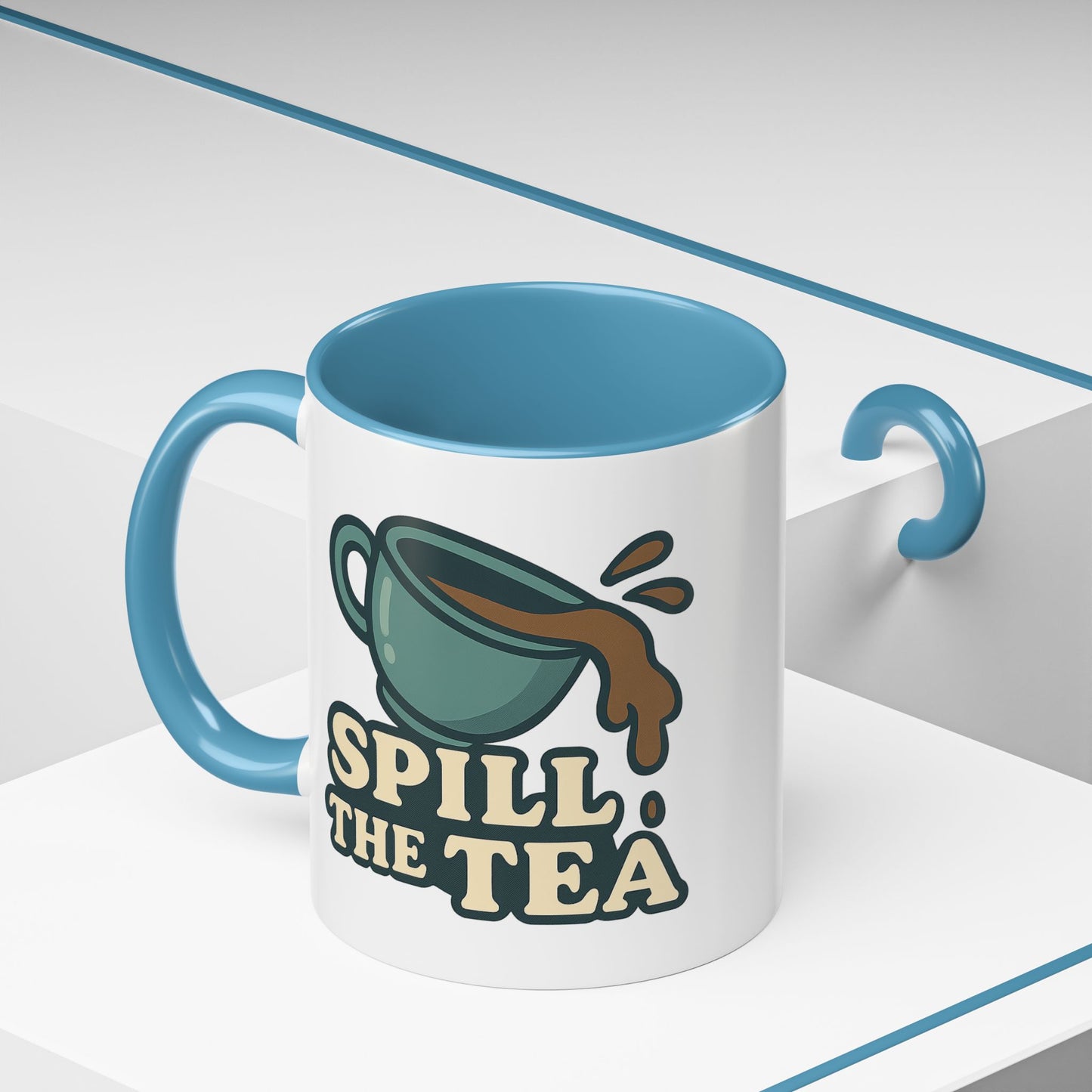 Spill The Tea Mug (11, 15oz)