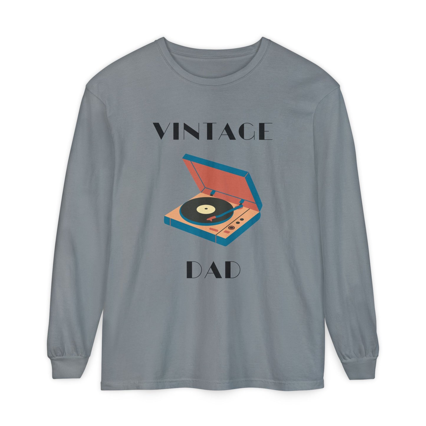 Vintage Dad Long Sleeve Tee Granite Long-sleeve