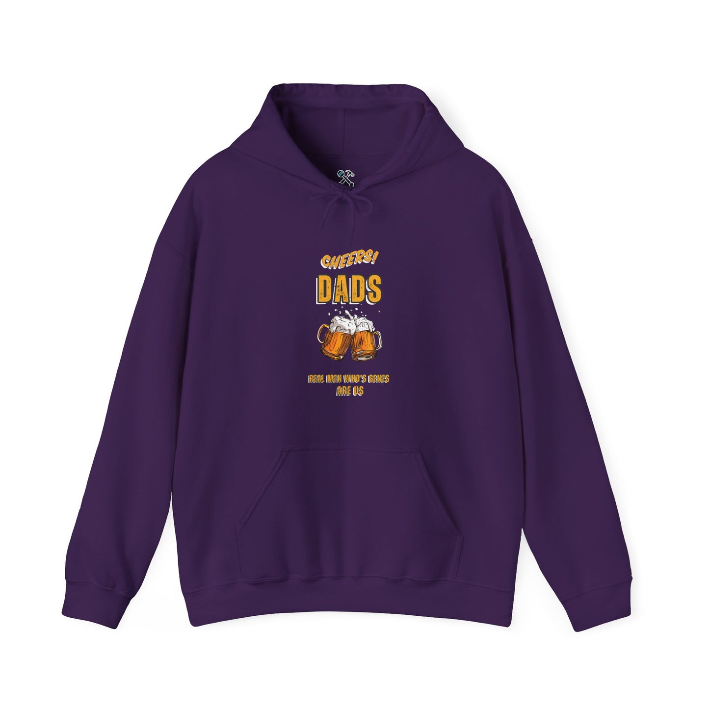 Cheers Dads Real Men Whose Genes Are Us Hoodie