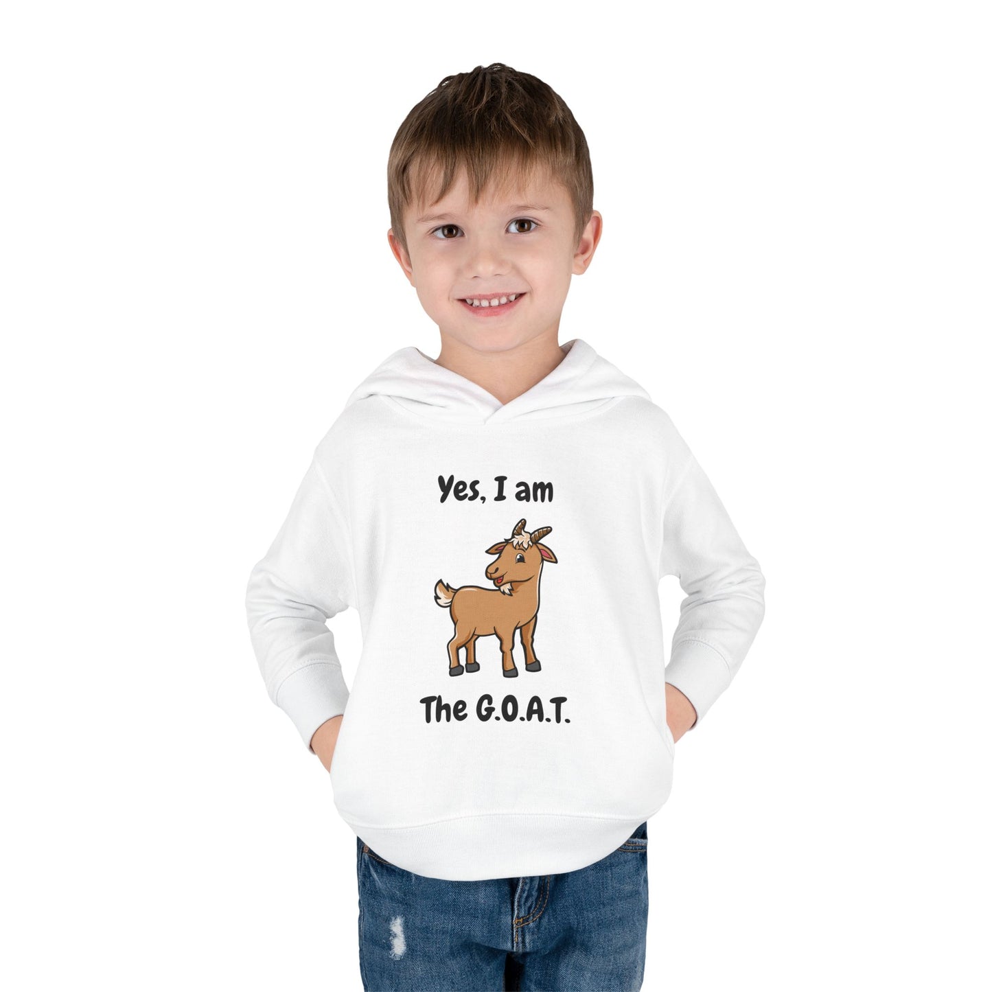I am The G.O.A.T. Toddler Hoodie