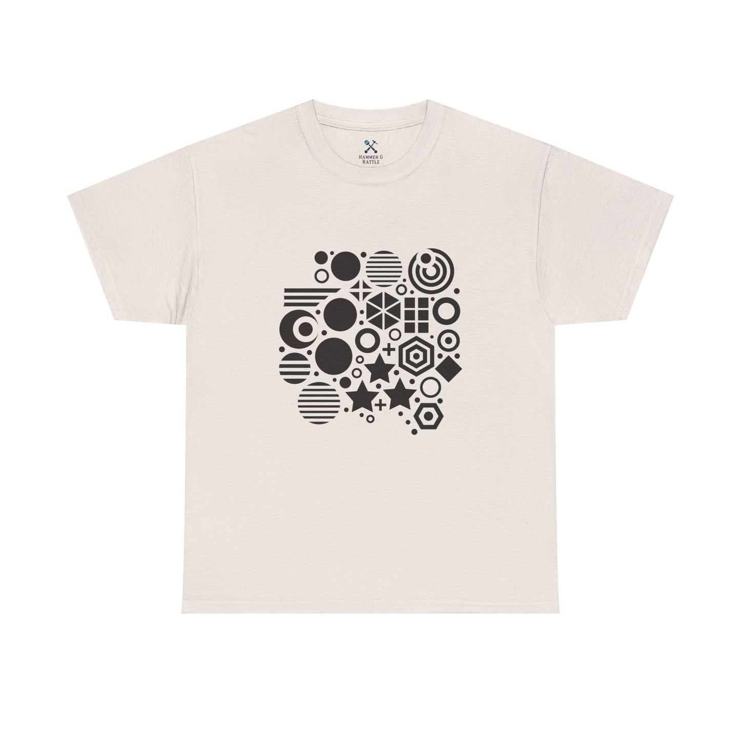 Geometry & Giggles Dad High Contrast Tee