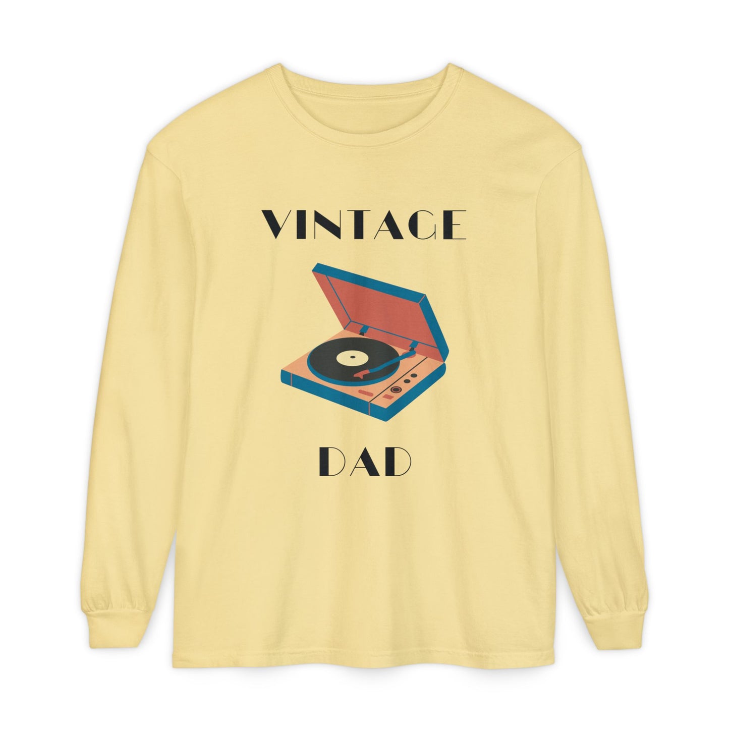 Vintage Dad Long Sleeve Tee Butter Long-sleeve