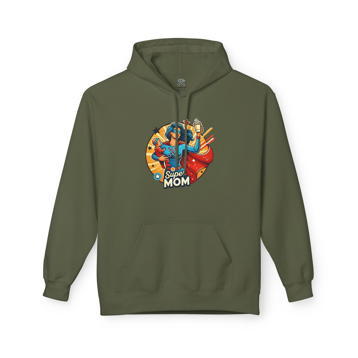 Mom of Steel Fleece Hoodie