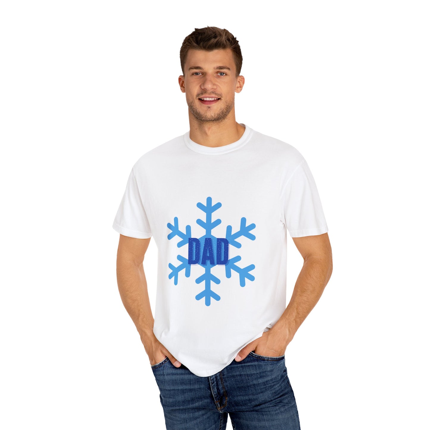Cool Dad Snowed In Tee White T-Shirt