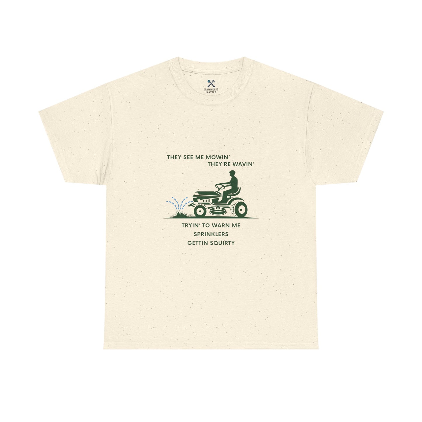 Mow Dad Mow Problems Tee
