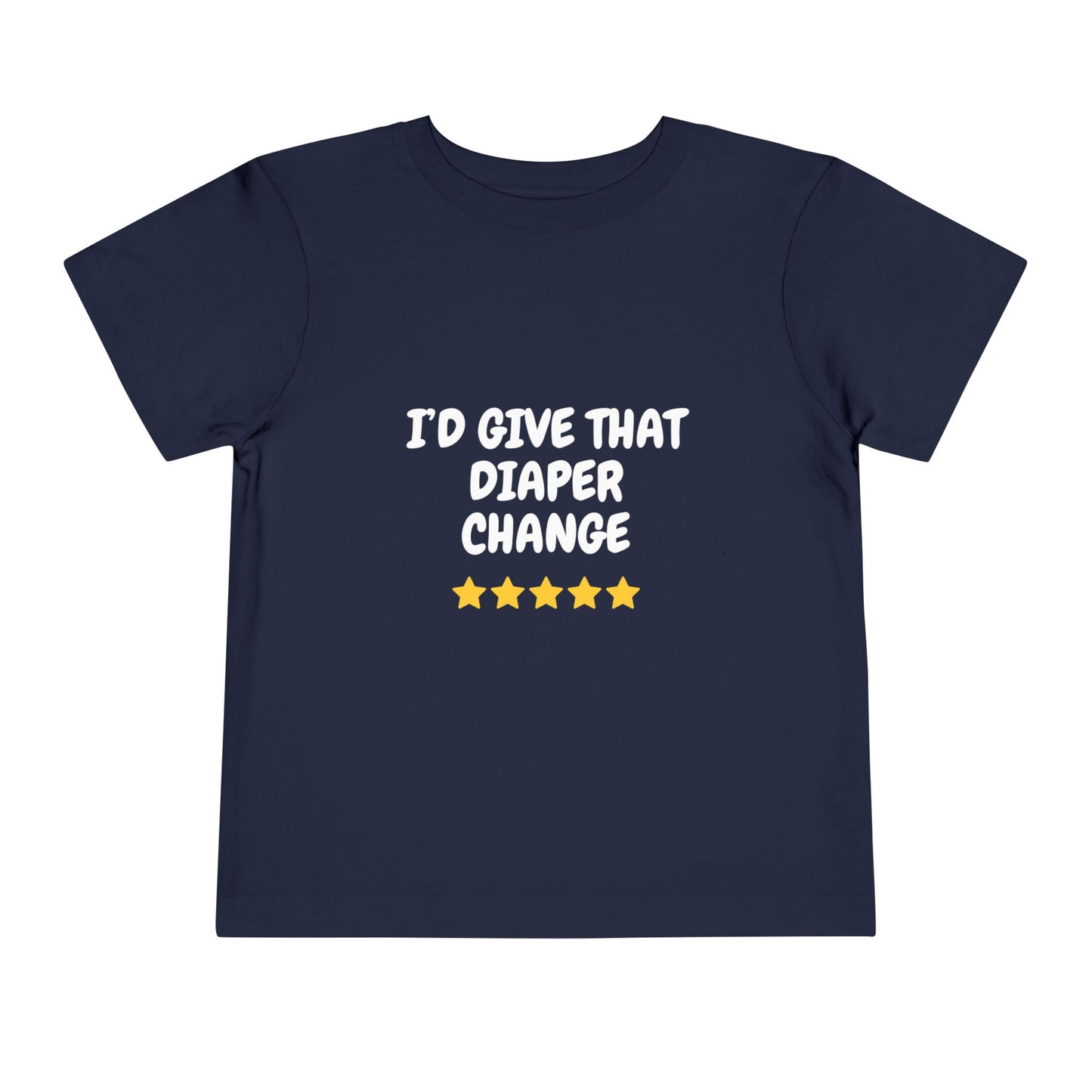 5 Star Diaper Change Infant & Toddler Tees