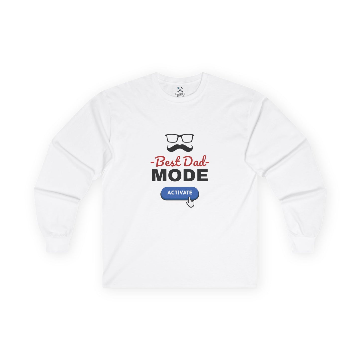 Best Dad Mode Activate Long Sleeve Tee