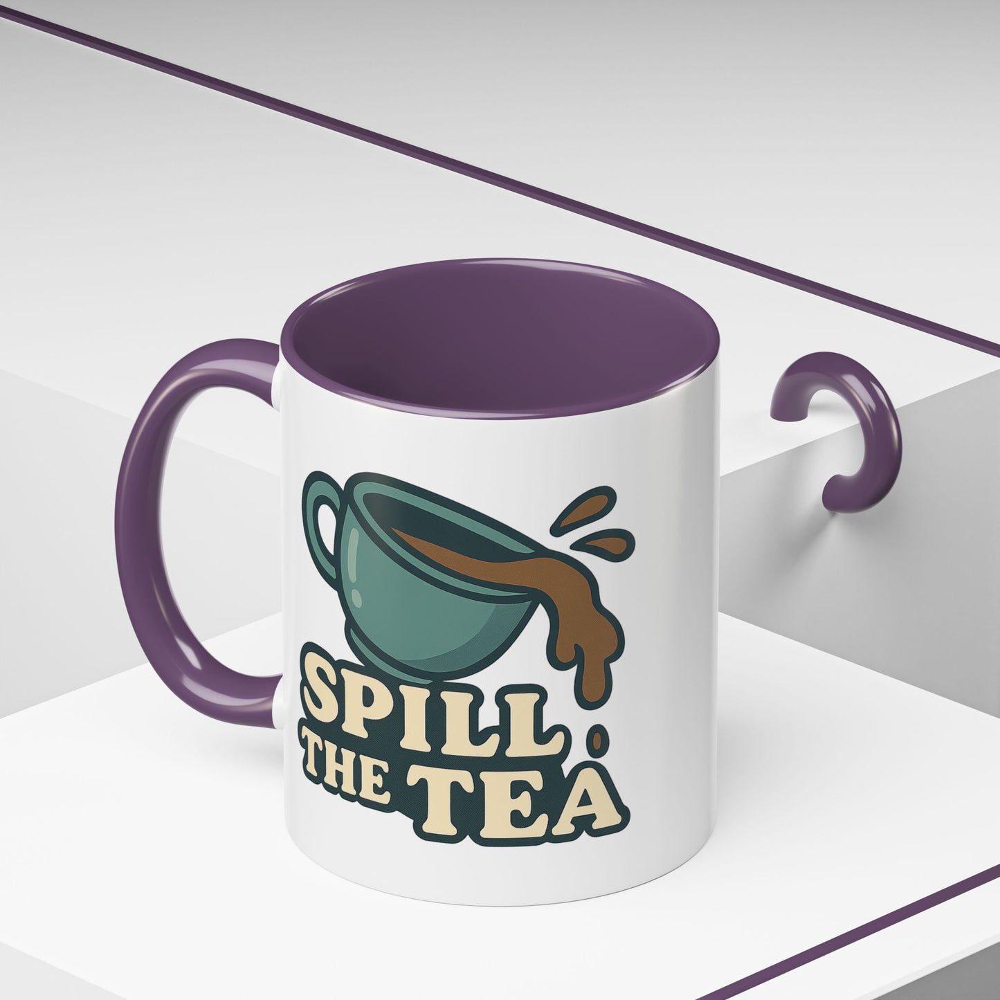 Spill The Tea Mug (11, 15oz)