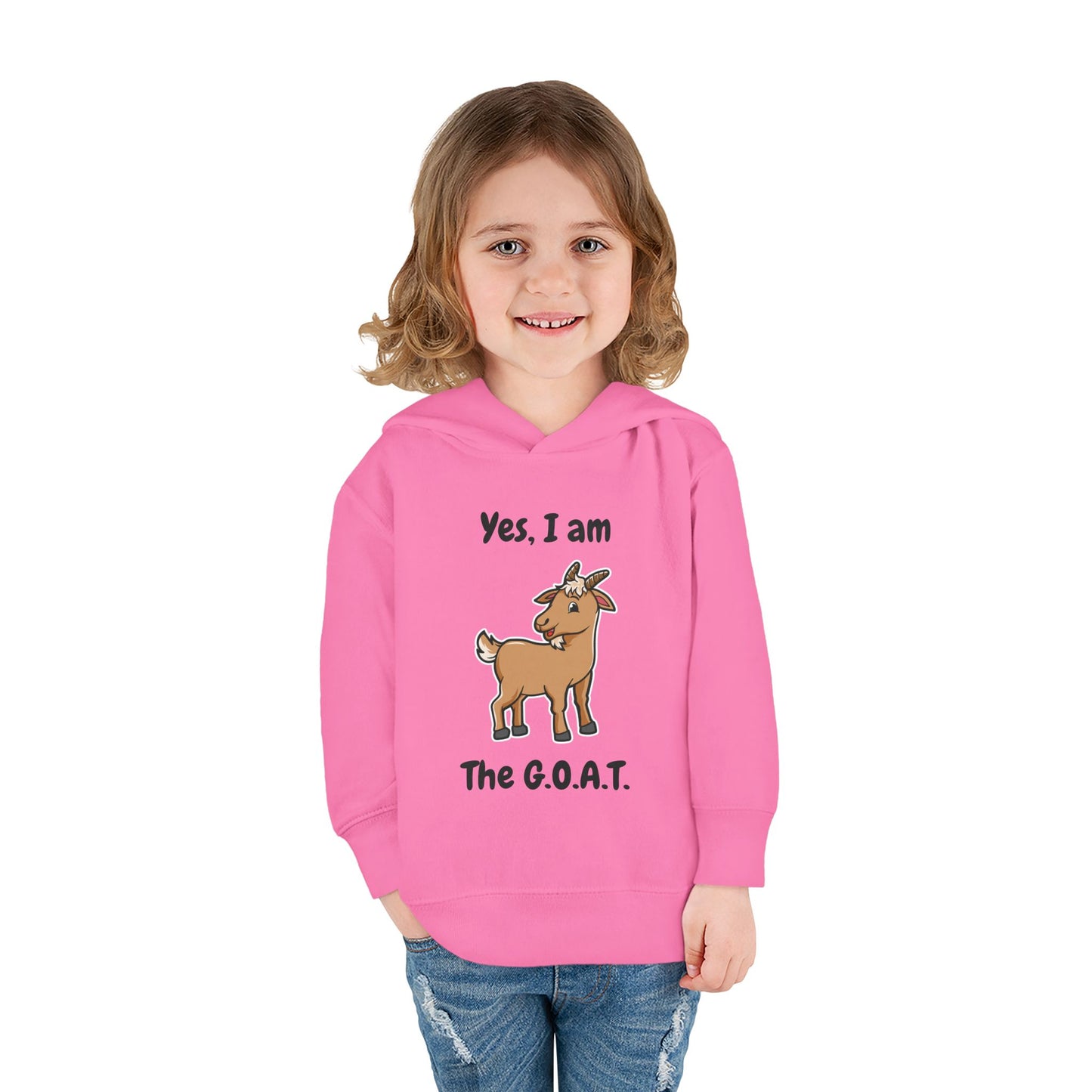 I am The G.O.A.T. Toddler Hoodie
