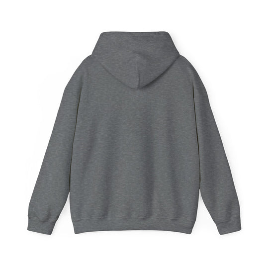 Namaste Here Dad Hoodie Graphite Heather Hoodie