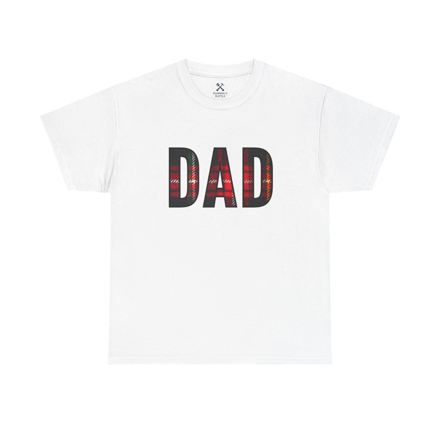 Plaid Dad Tee
