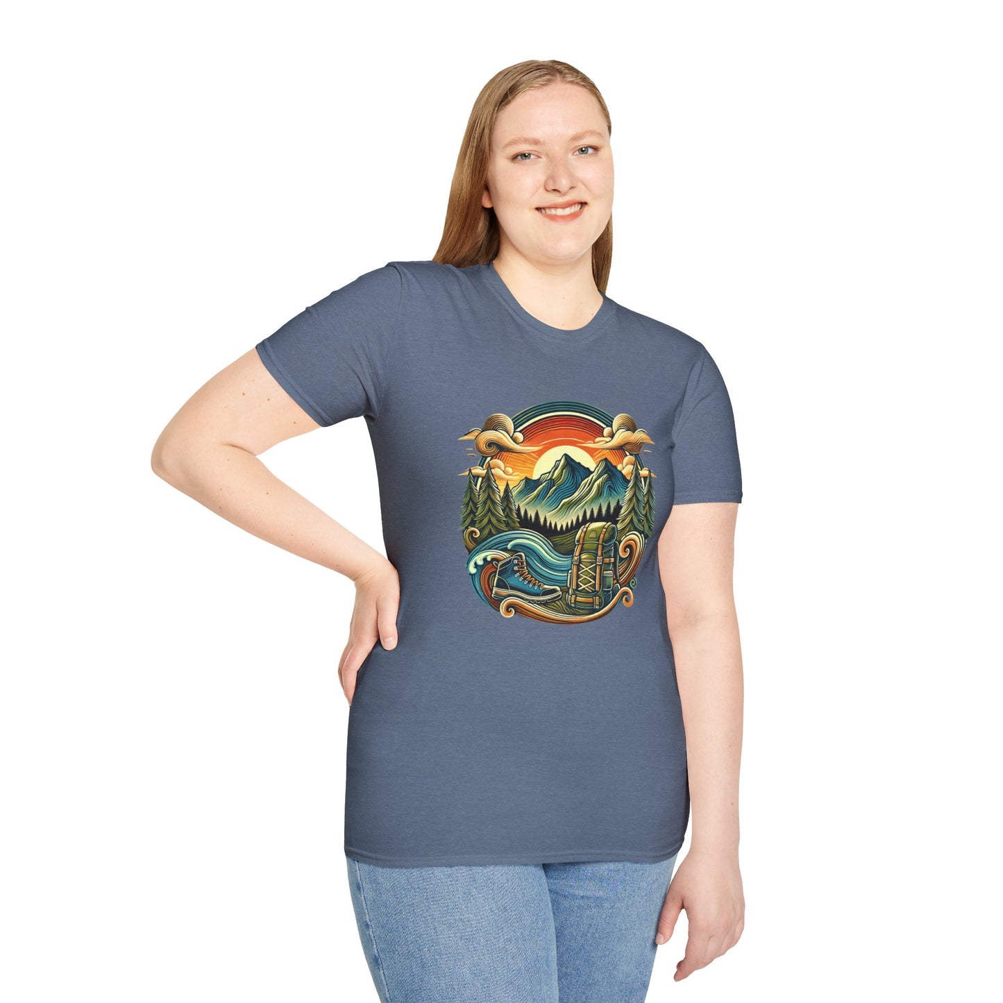Adventure Mom High Contrast Tee