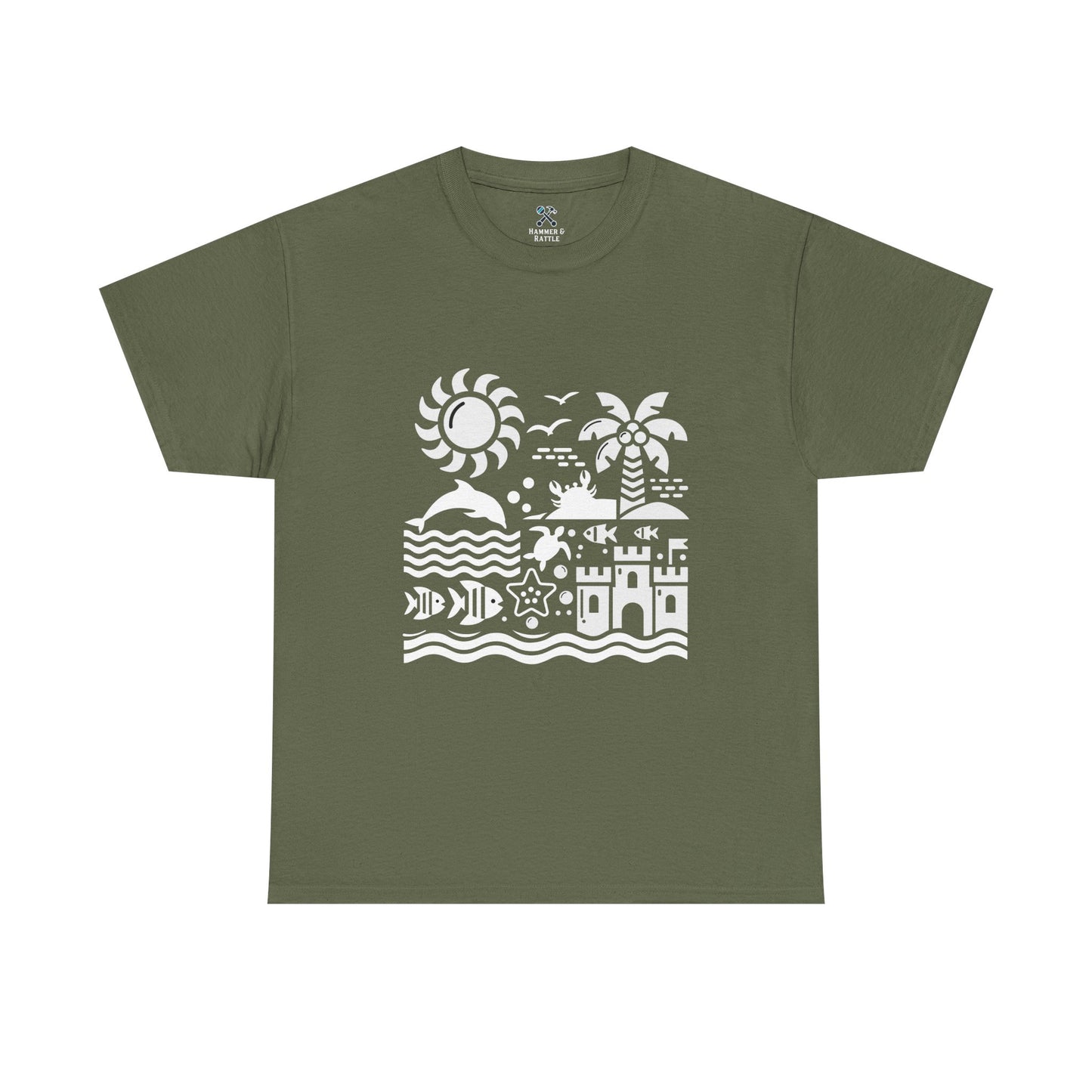 Coastal High Contrast Tee