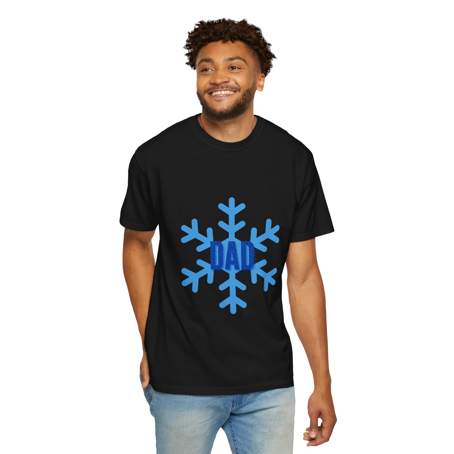 Cool Dad Snowed In Tee Black T-Shirt