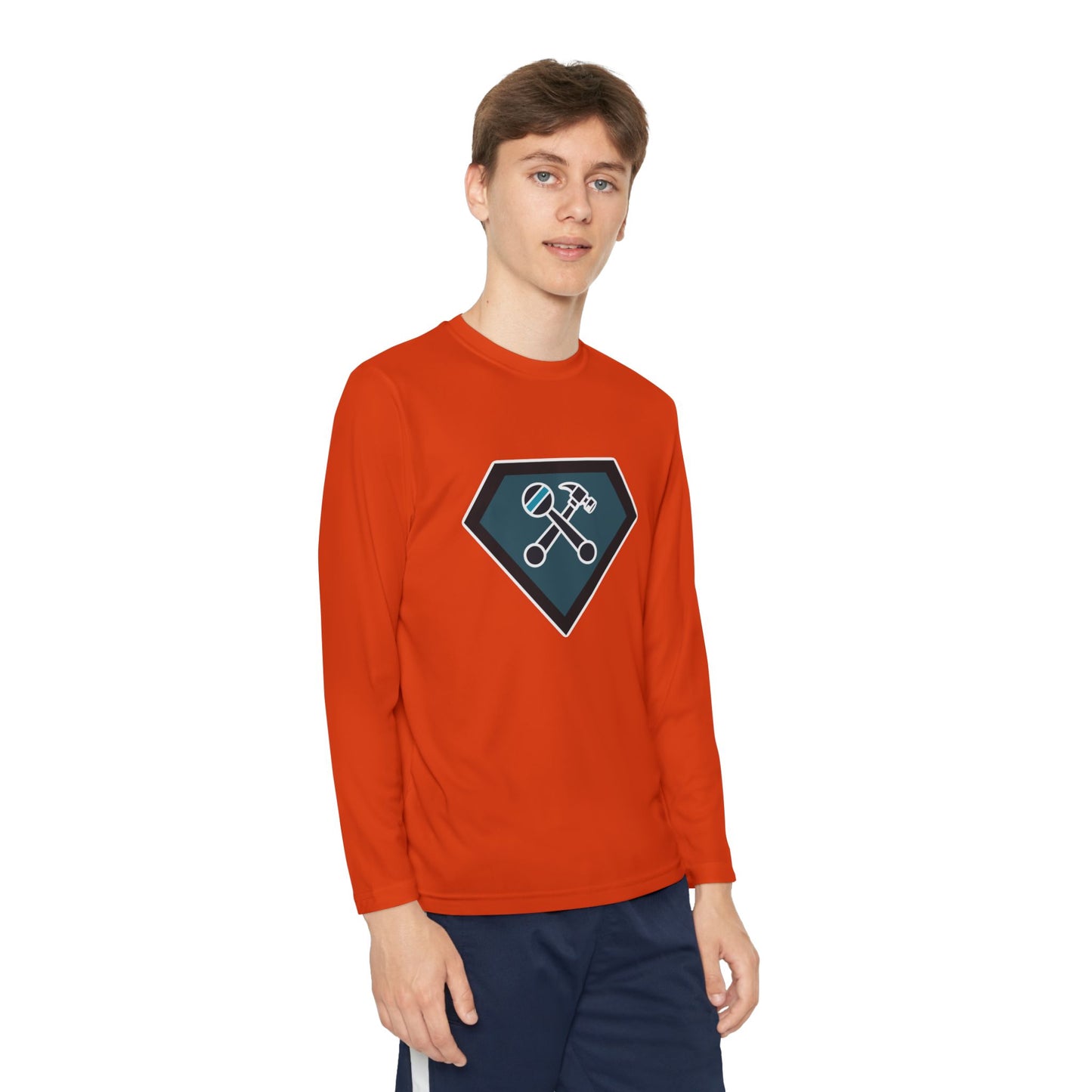Super Kid Youth Long Sleeve Competitor Tee