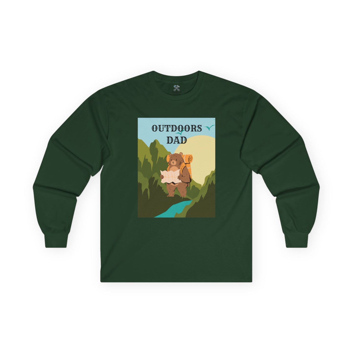 Outdoors Dad - Bear Edition Long Sleeve Tee