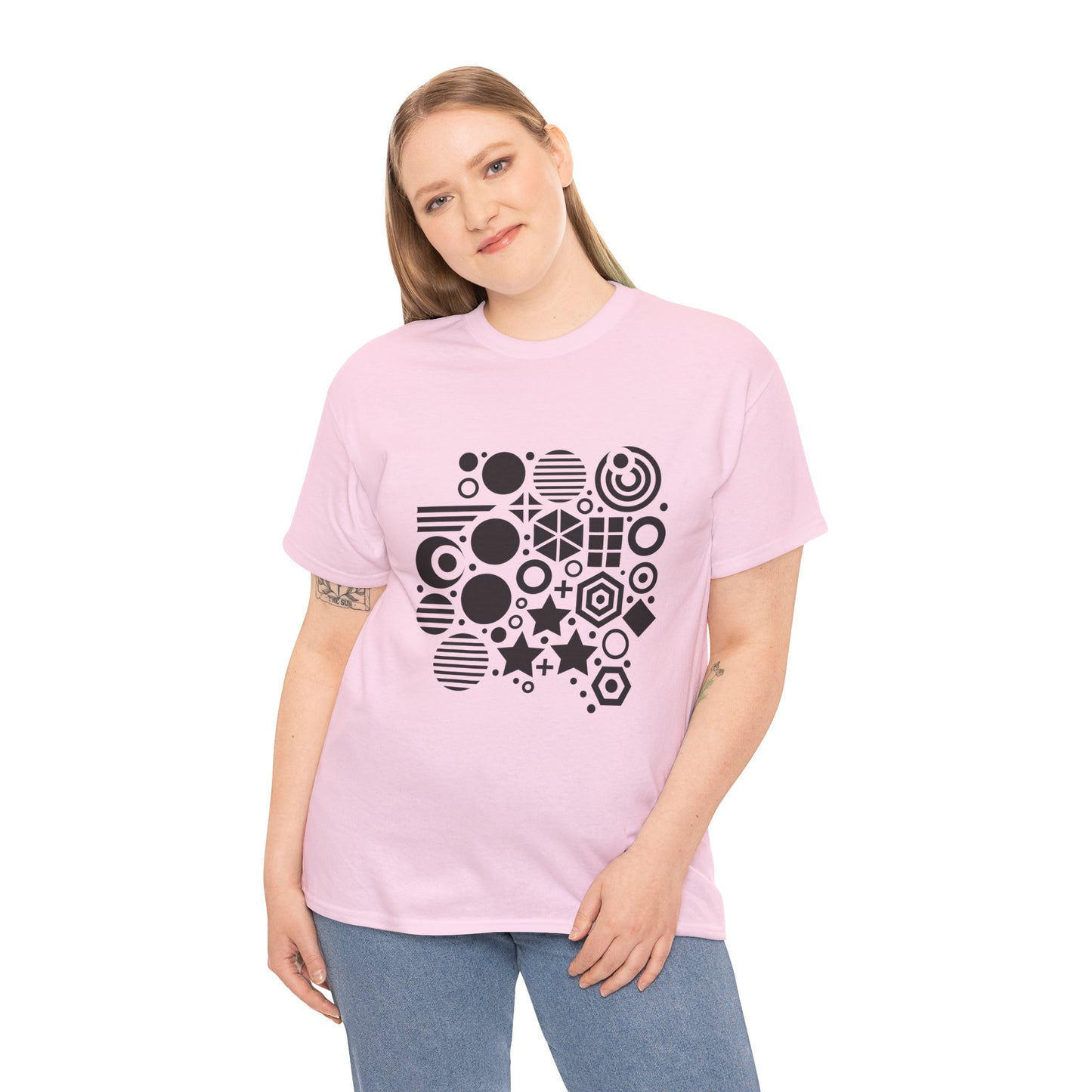 Geometry & Giggles High Contrast Tee