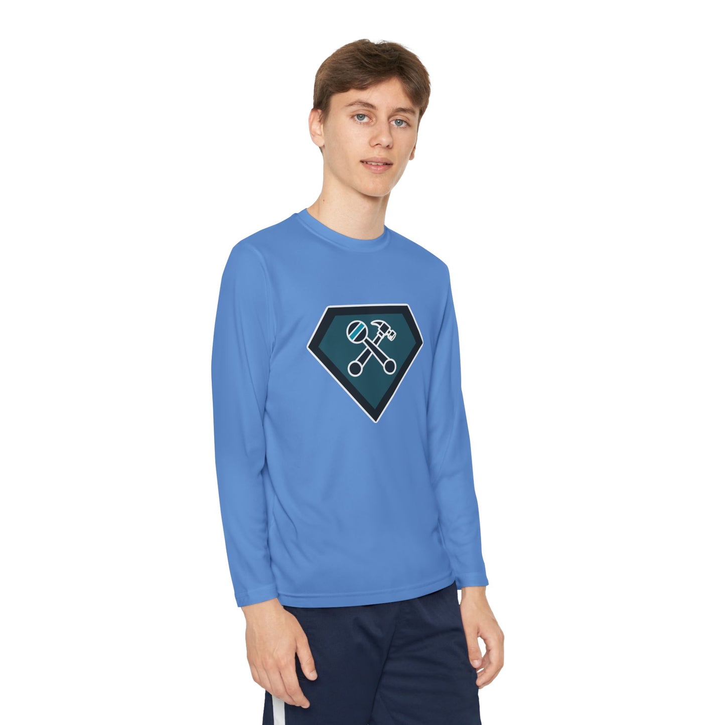 Super Kid Youth Long Sleeve Competitor Tee