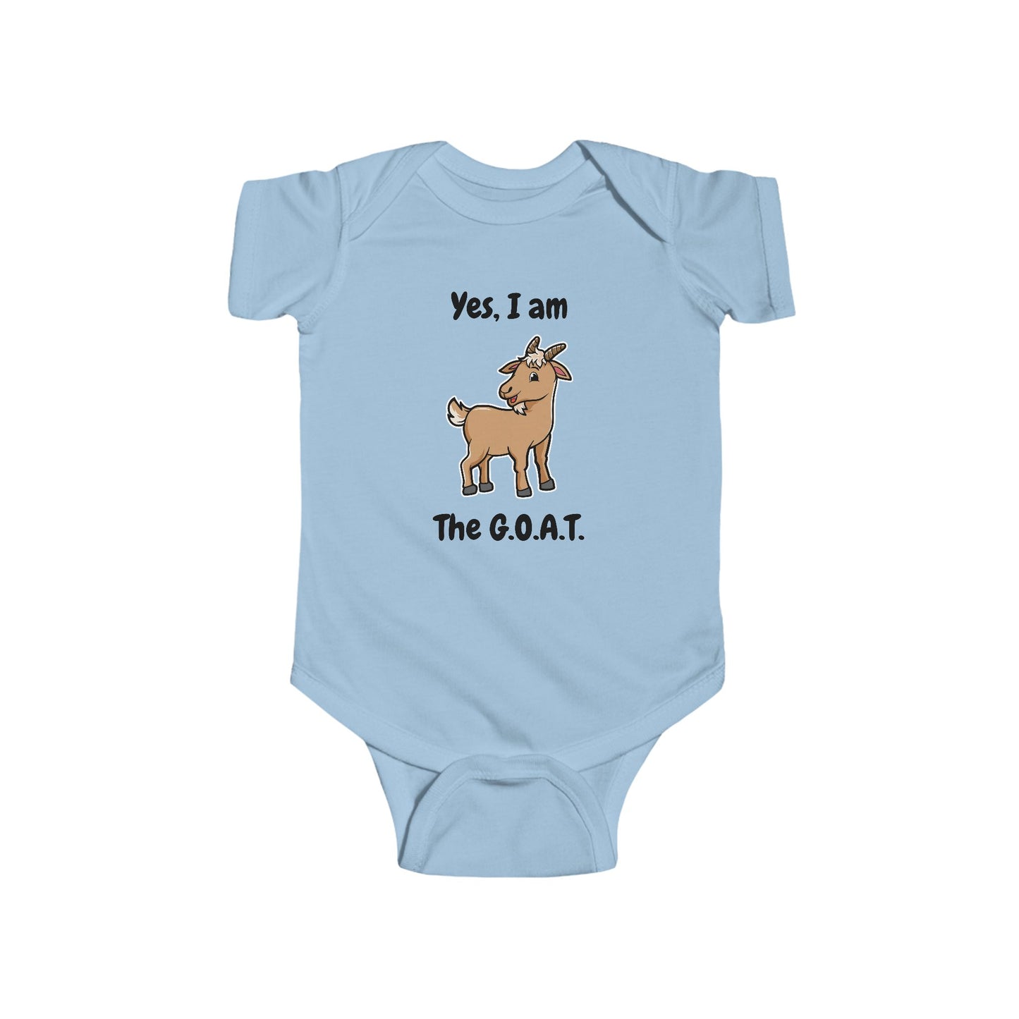 I am the G.O.A.T. Baby One-piece