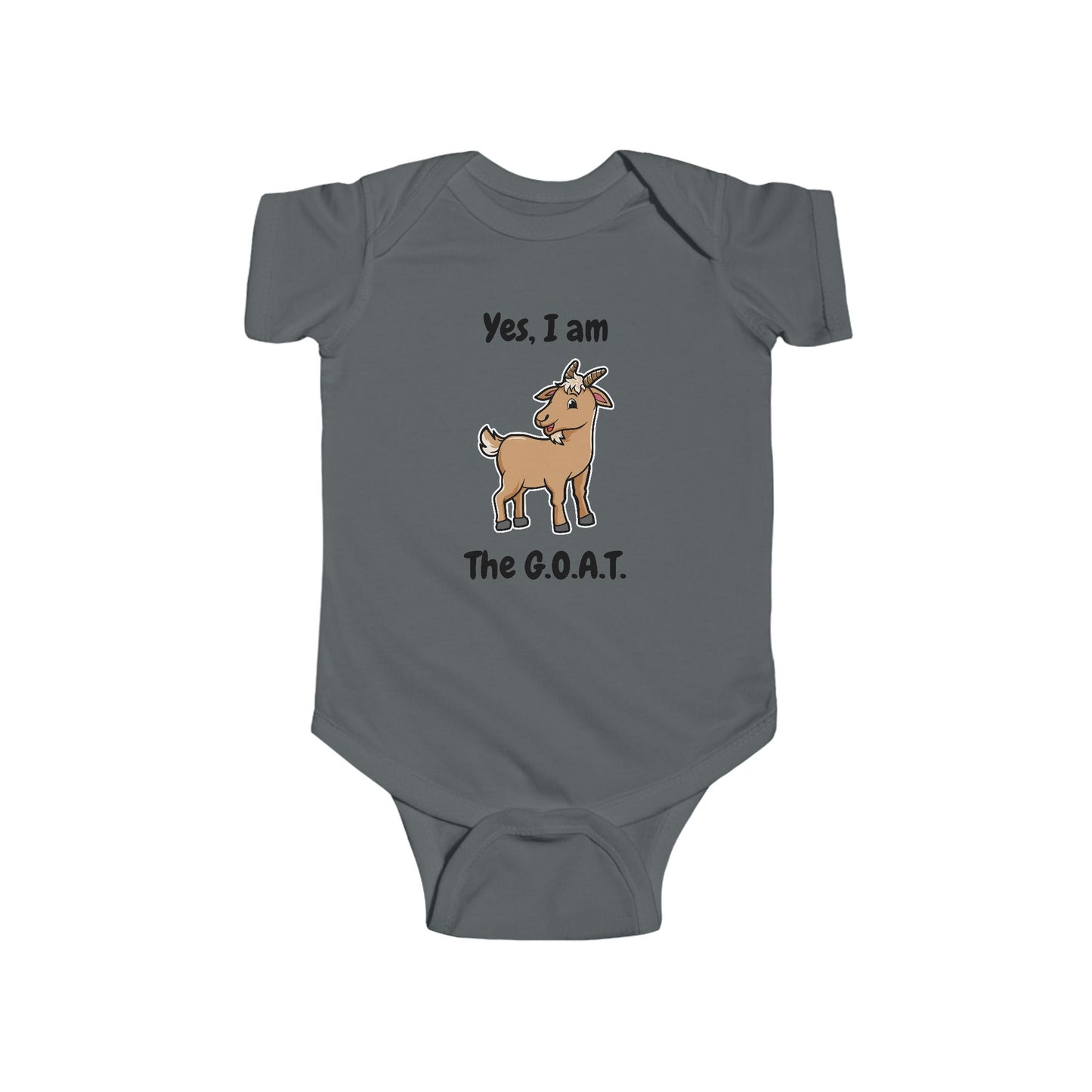I am the G.O.A.T. Baby One-piece