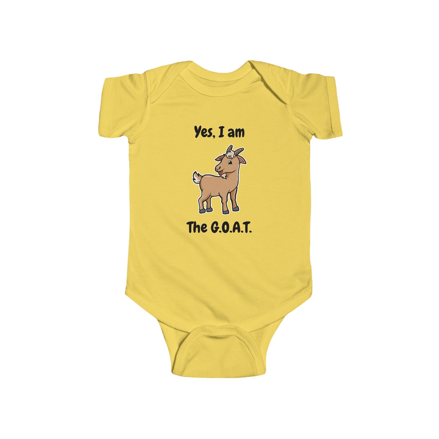 I am the G.O.A.T. Baby One-piece