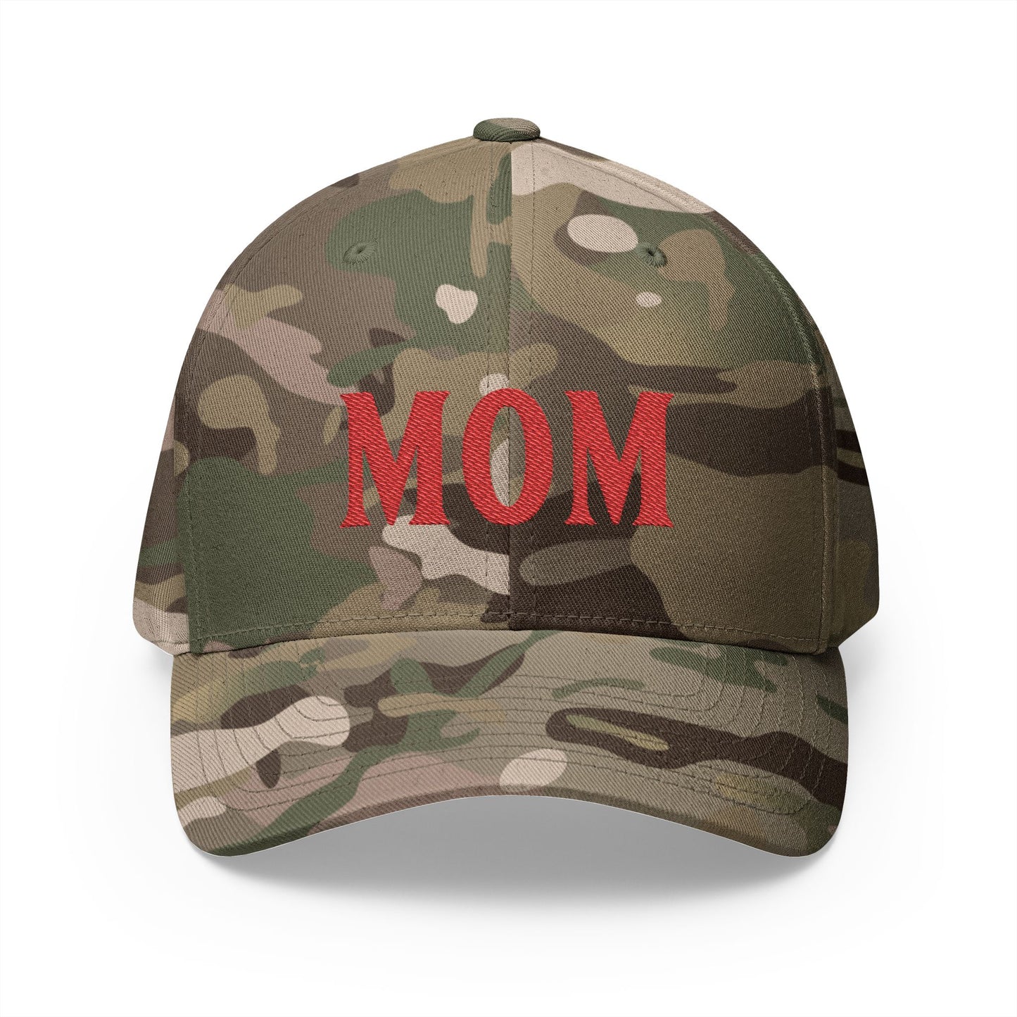 Mom Closed-Back Hat (Embroidered)