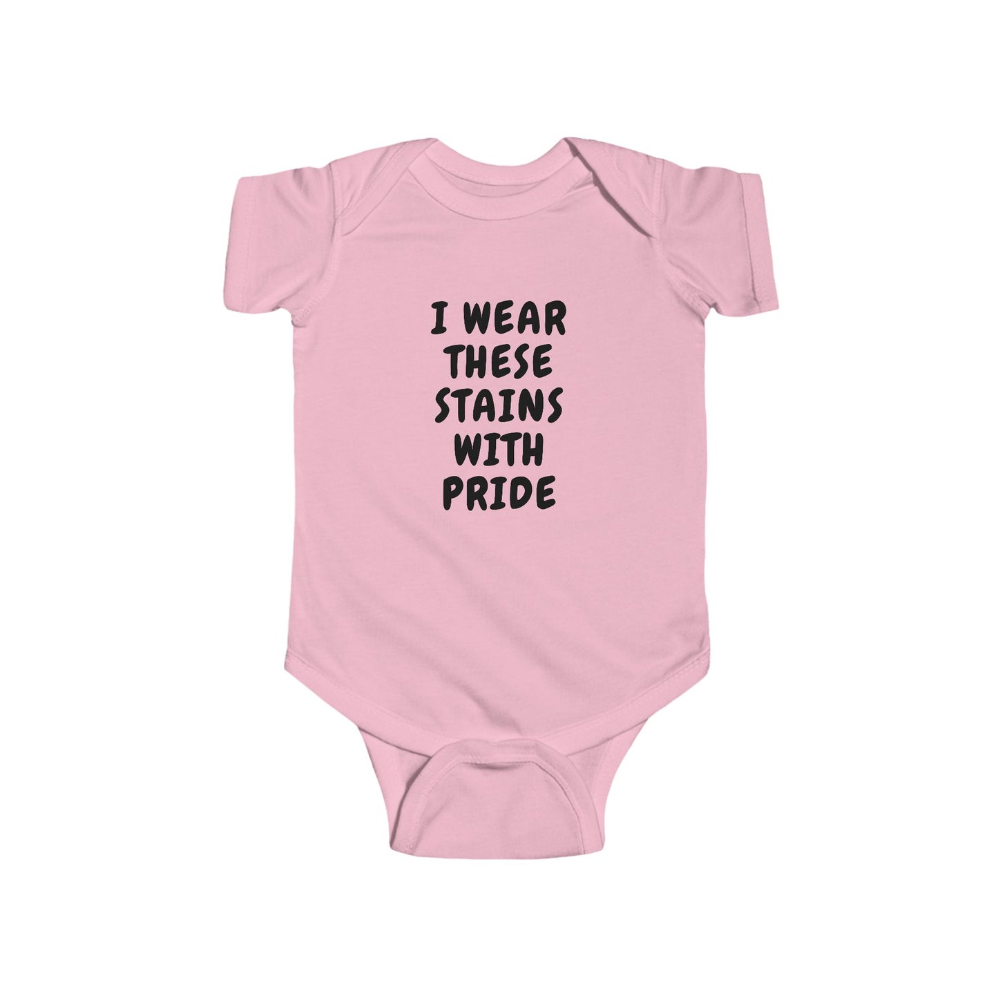 Wearing These Stains with Pride Baby One-piece