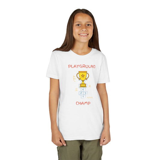 Playground Champ Youth Tee White Kids clothes