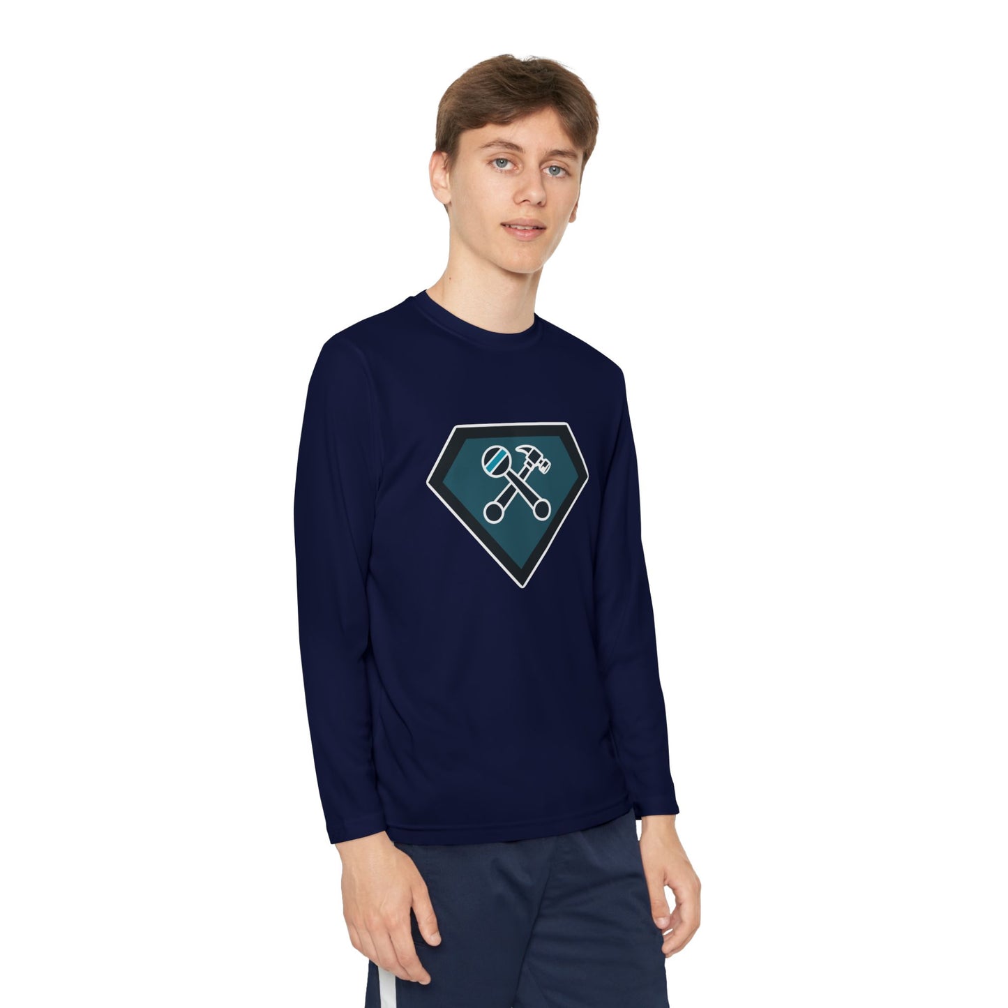 Super Kid Youth Long Sleeve Competitor Tee