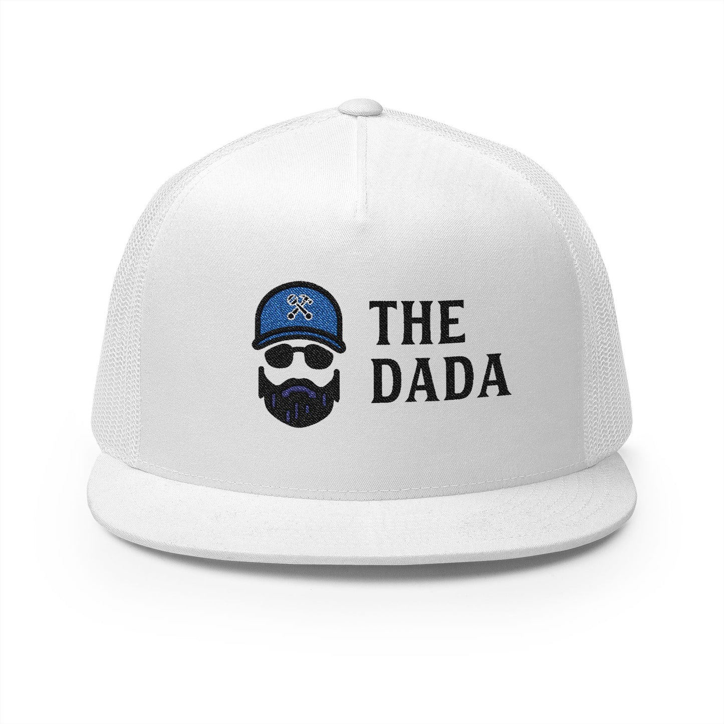The Dada 5 Panel Trucker Hat (Embroidered)