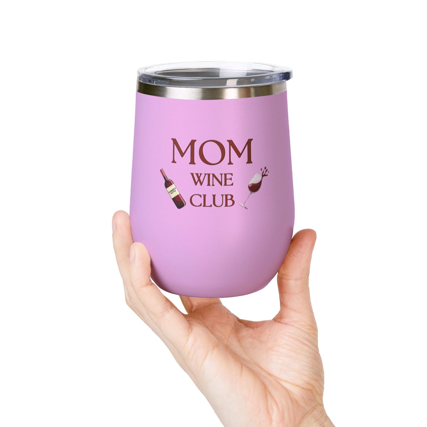 Mom Wine Club Wine Tumbler, 12oz
