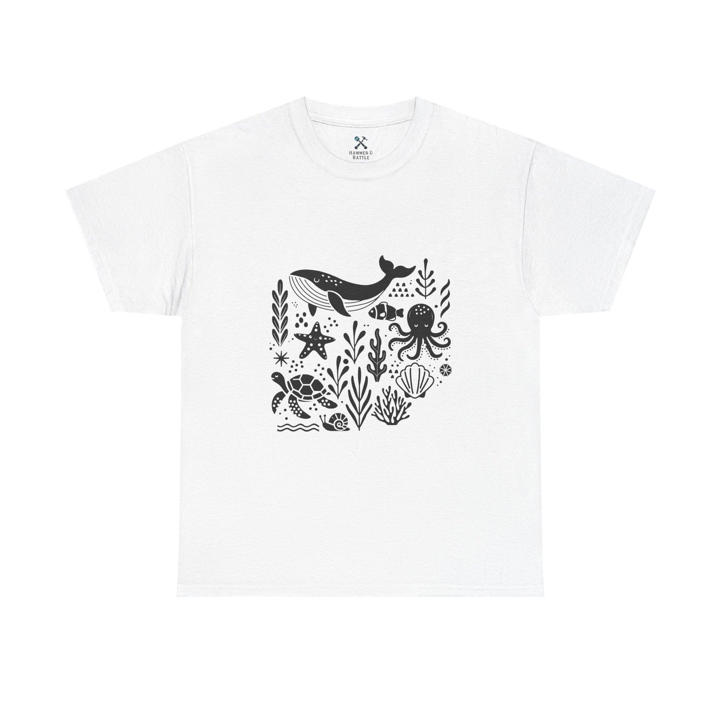 Ocean Life High Contrast Tee
