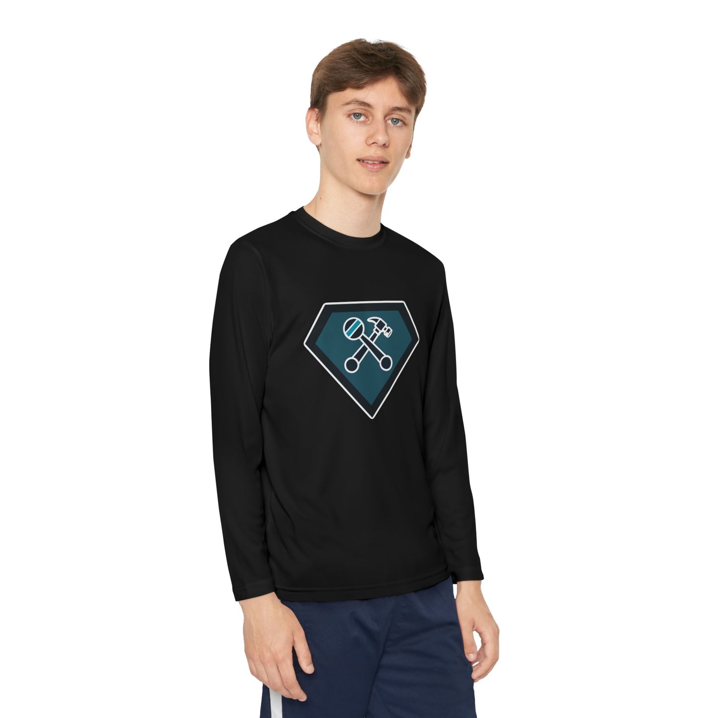 Super Kid Youth Long Sleeve Competitor Tee