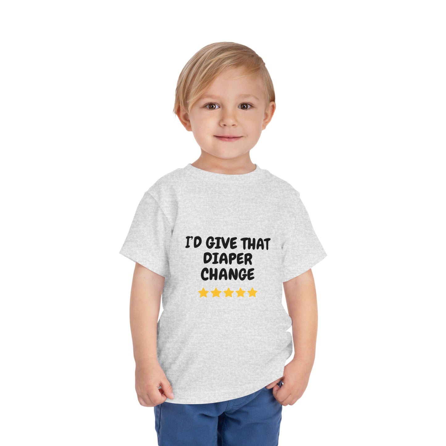 5 Star Diaper Change Infant & Toddler Tees