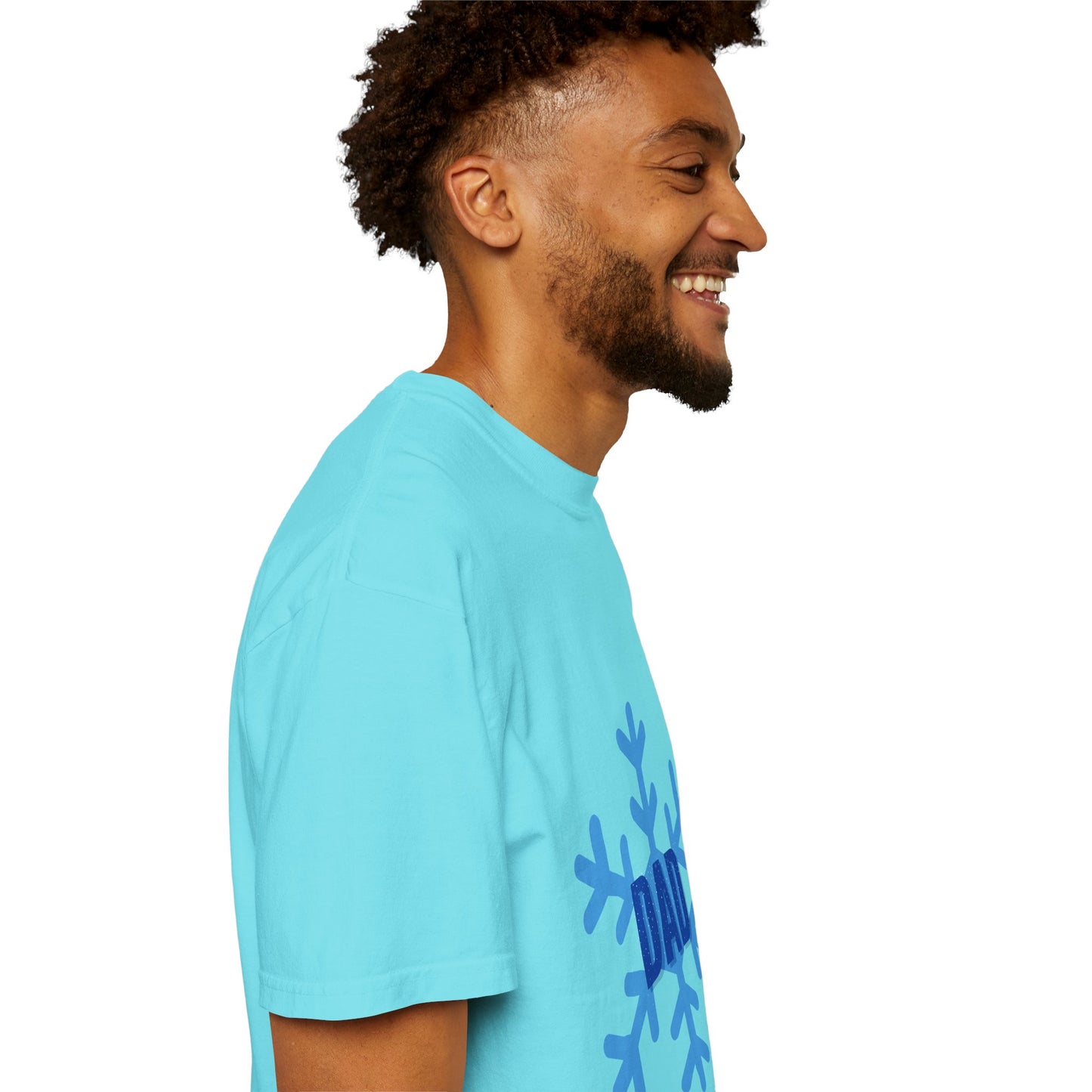 Cool Dad Snowed In Tee Lagoon Blue T-Shirt