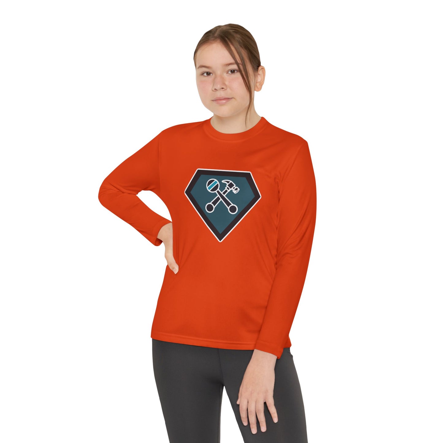 Super Kid Youth Long Sleeve Competitor Tee