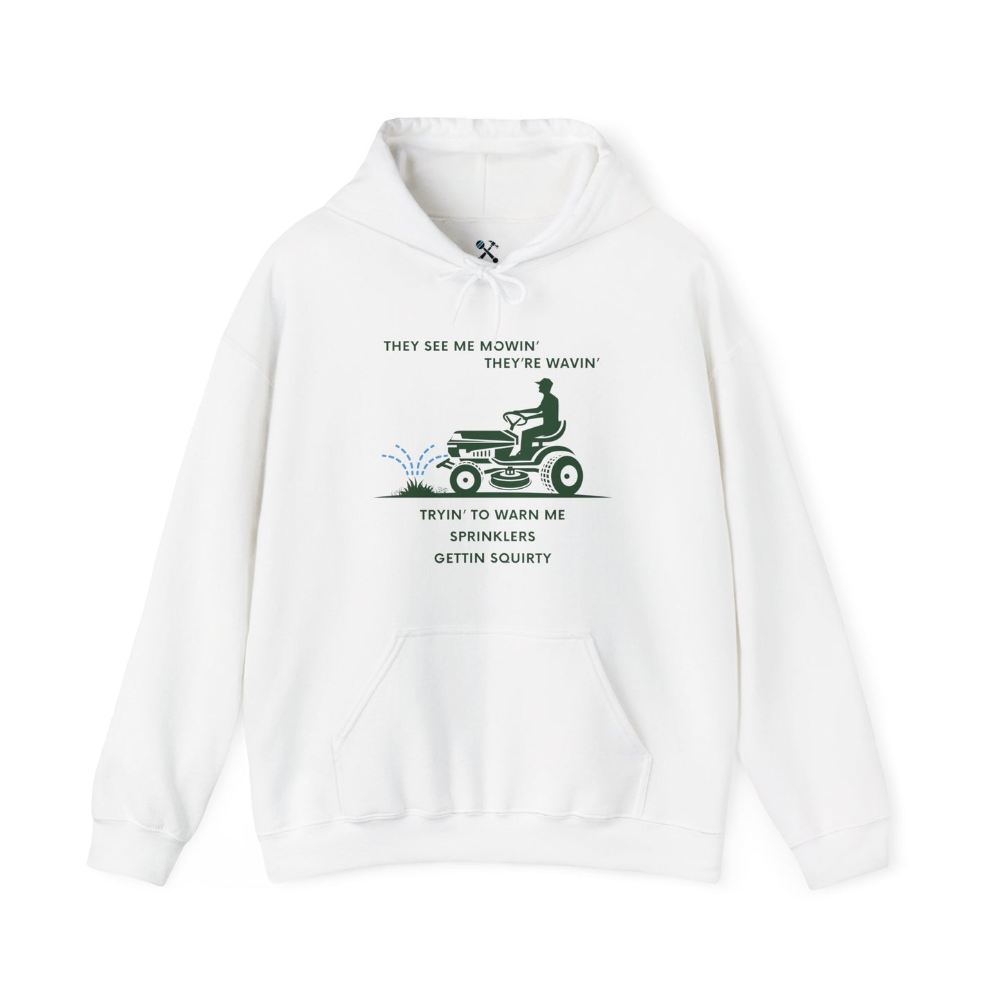 Mow Dad Mow Problems Hoodie