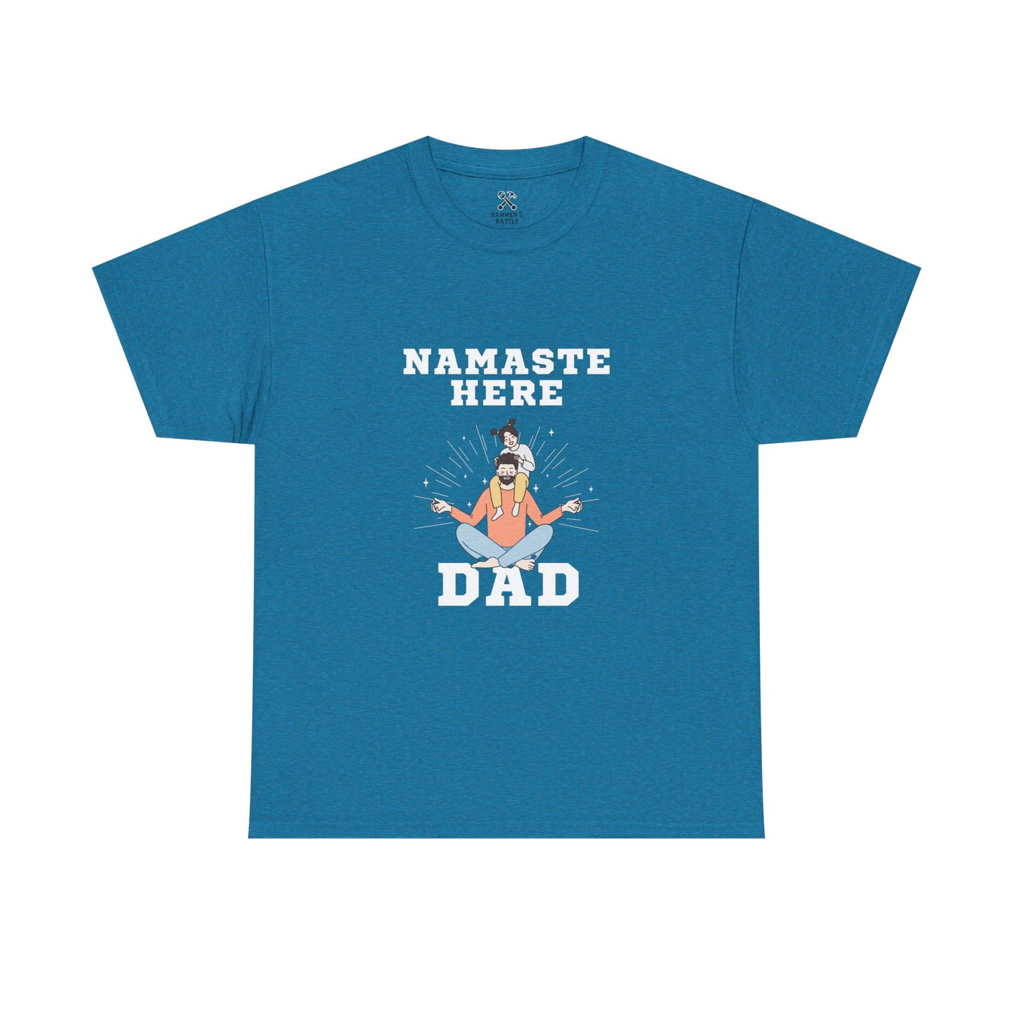 Namaste Here Dad Tee
