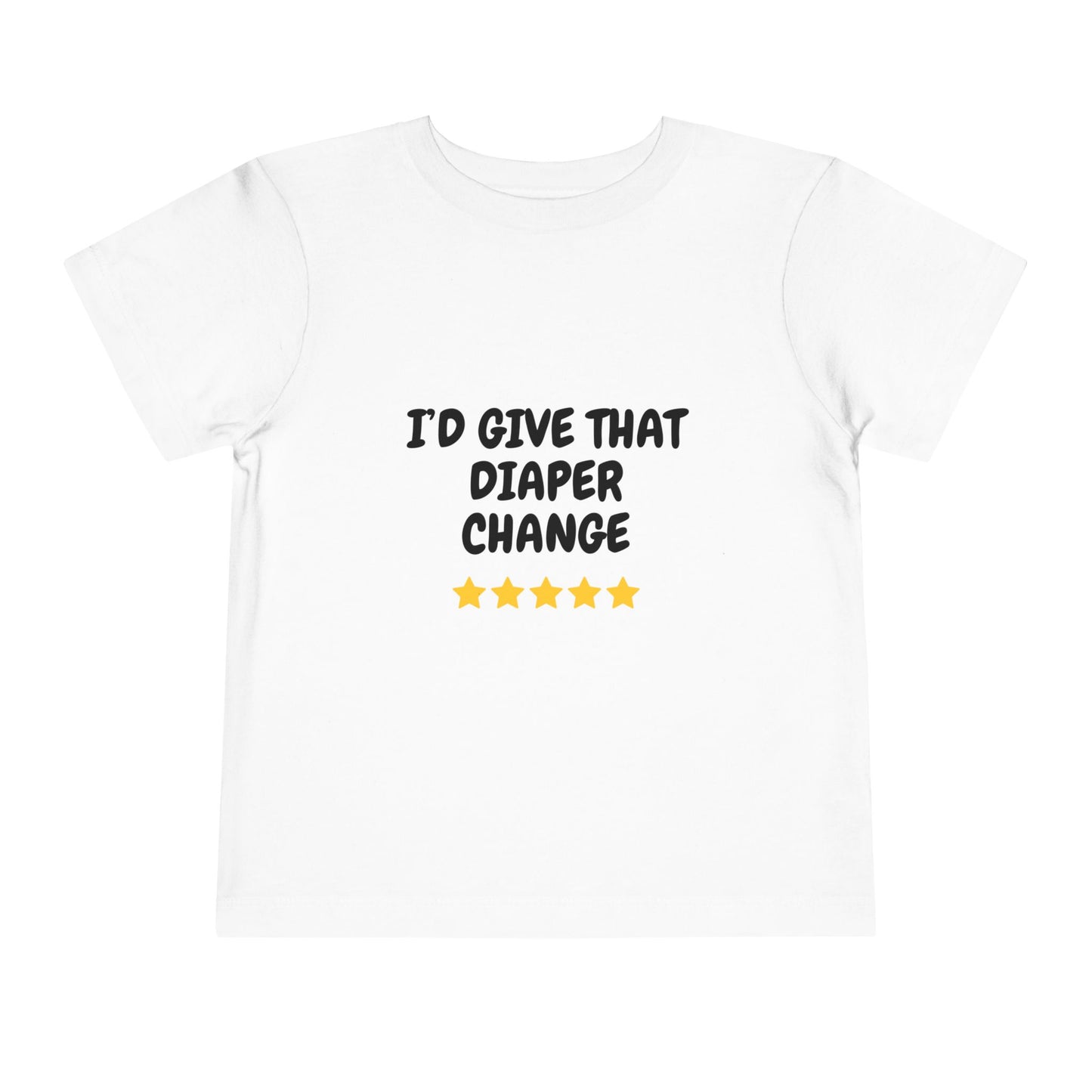 5 Star Diaper Change Infant & Toddler Tees