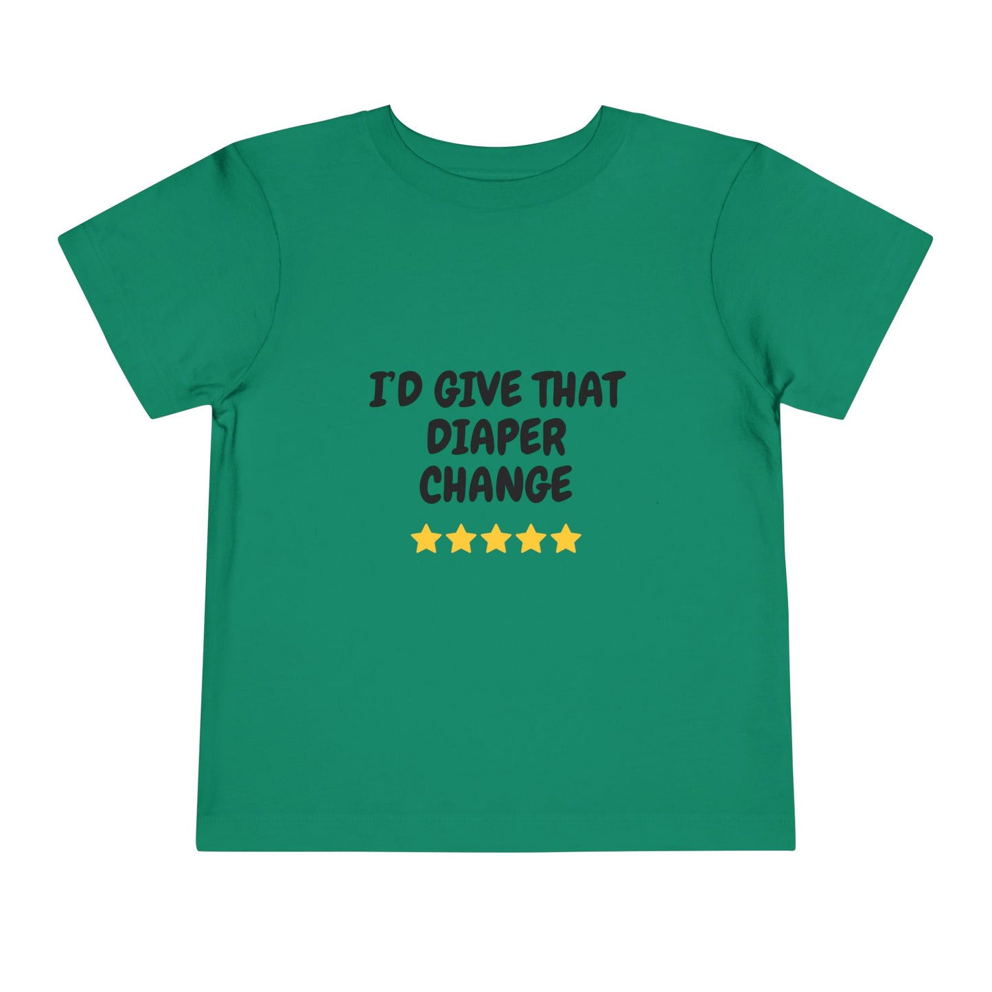 5 Star Diaper Change Infant & Toddler Tees