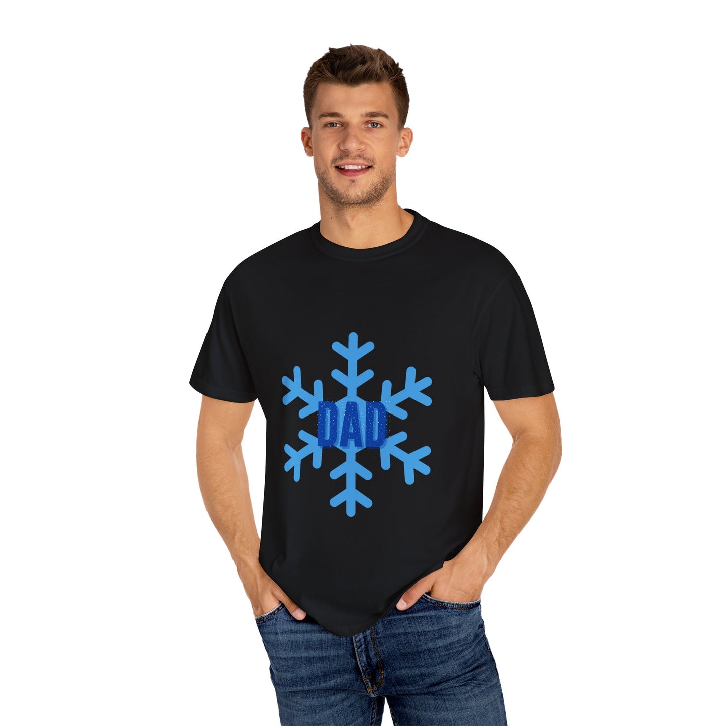 Cool Dad Snowed In Tee Black T-Shirt