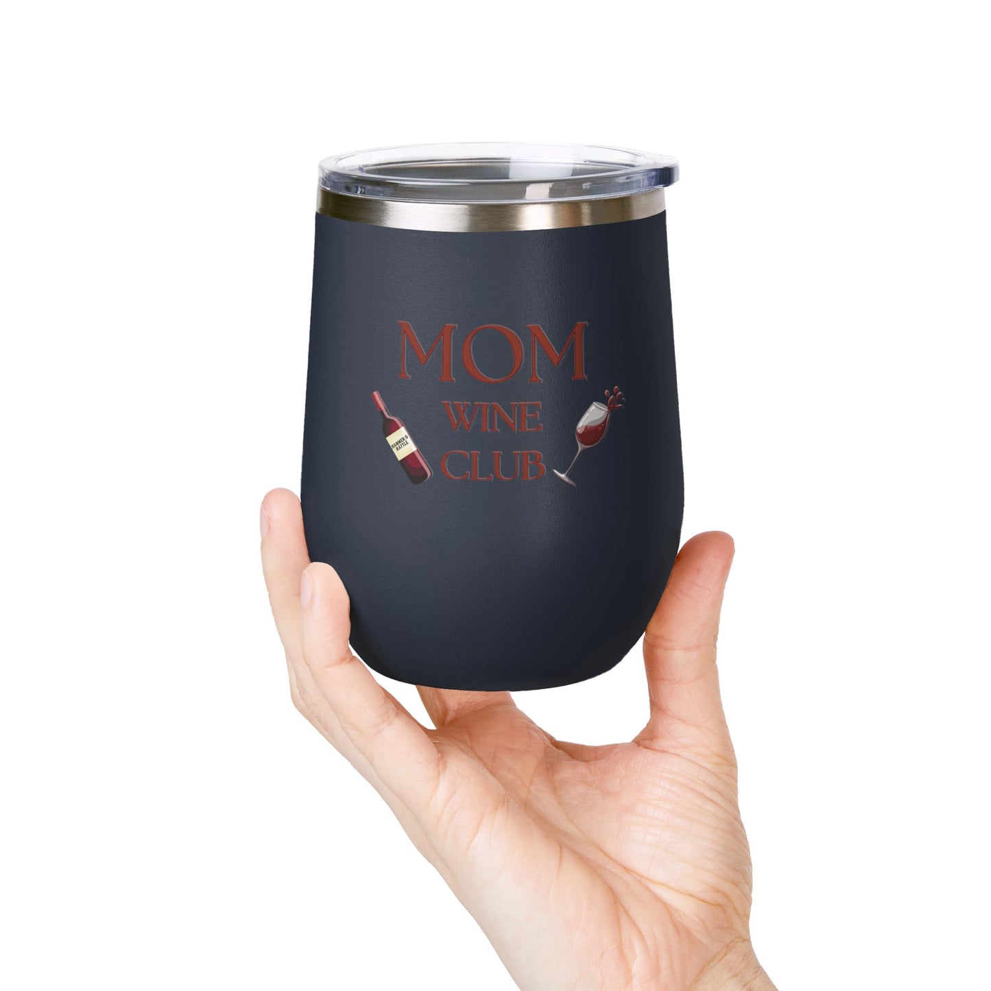 Mom Wine Club Wine Tumbler, 12oz