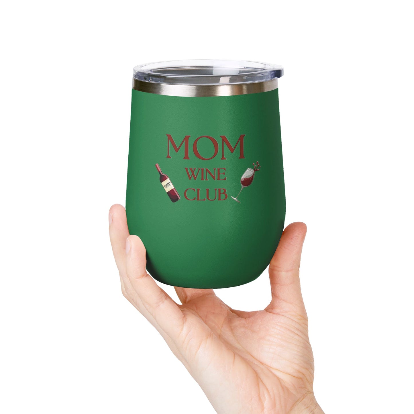 Mom Wine Club Wine Tumbler, 12oz